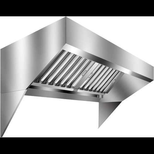 Stainless Steel Exhaust Hoods With Baffle Filters