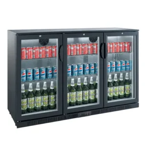 Three Door Bar Back Chiller