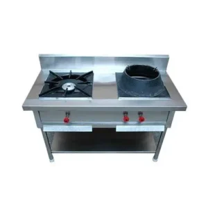 Two Burner Pan Support Chinese Range
